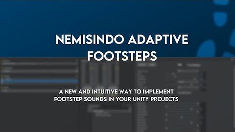 Nemisindo Adaptive Footsteps for Unity