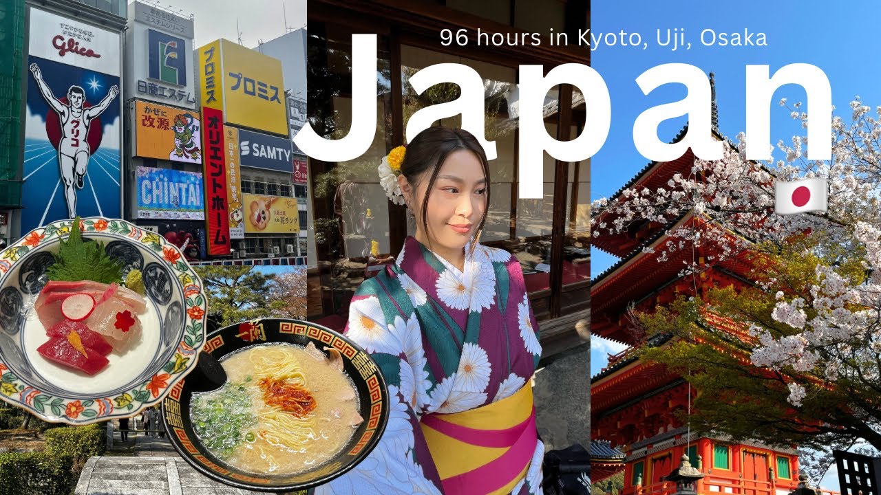 96 часов в Японии 🇯🇵 Киото, Удзи и Осака | чайная церемония, королевский ужин, ичиран, матча, храмы