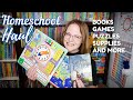 Homeschool Haul Books Games Supplies and More | SimplyFun