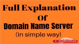 Introduction to Domain Name Server (DNS) | (In Hindi) | Computer Networking |
