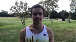 Men's Cross Country Wins SCIAC Championship