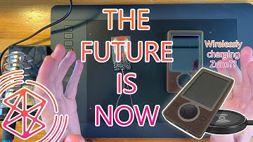 Qi Wireless Charging Tutorial for Zune 30