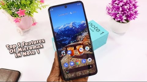 Top 5 Features Of Micromax IN Note 1 |You Must Try|