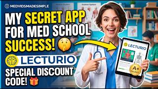 The Secret App I Used to Ace Med School (LECTURIO) + 20% DISCOUNT | Med Vids Made Simple screenshot 1