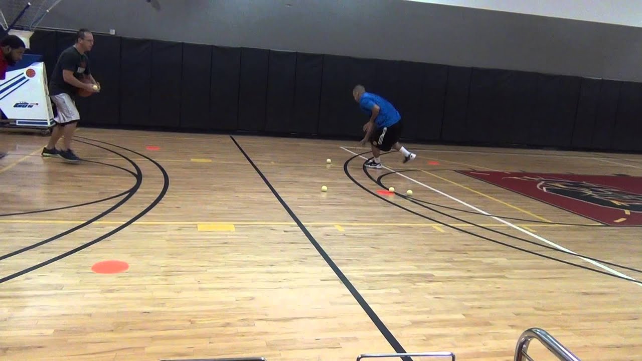 Coach Poe Training Tennis Ball Basketball Reaction Agility Drill Set 1