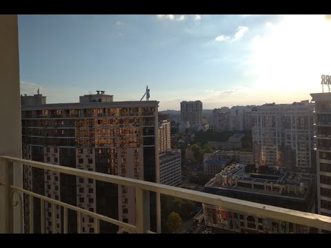 Обзор однокомнатной квартиры в продаже на Генуэзской ЖК Эллада Аркадия Одесса. Вид на город днём