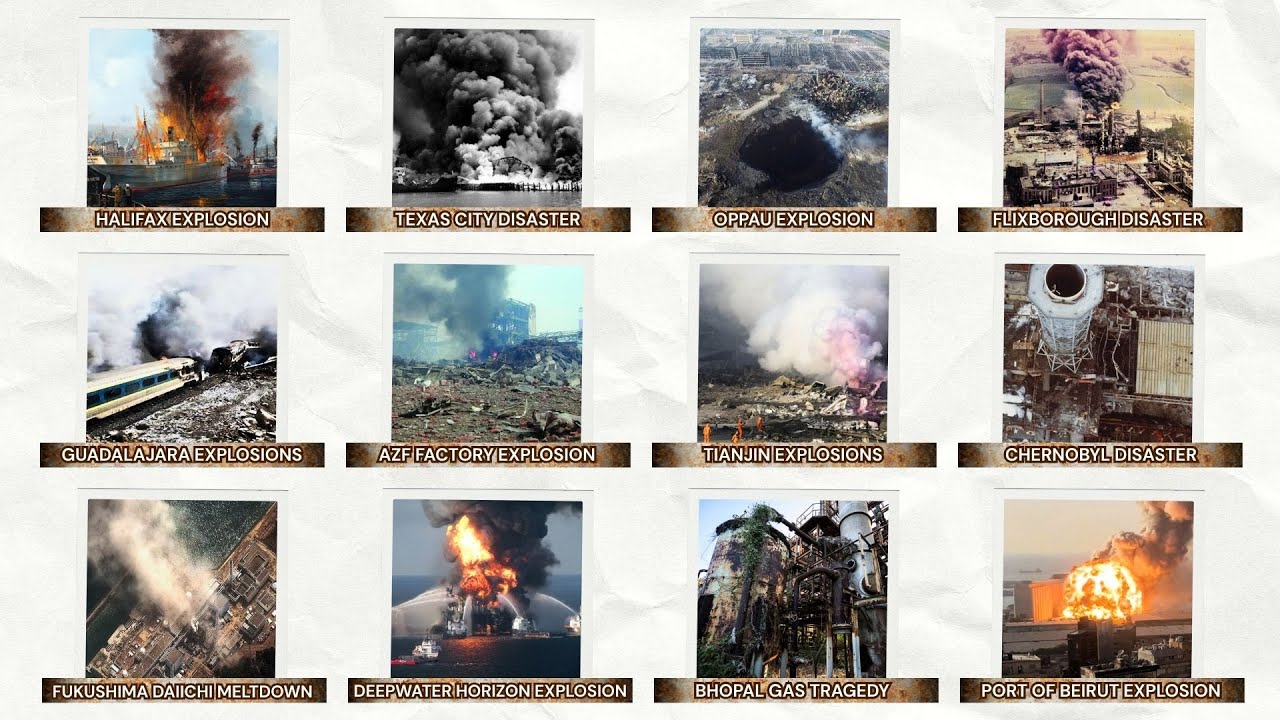 Every Industrial Explosion Explained in 10 Minutes - YouTube
