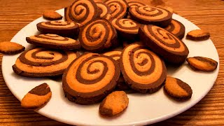 Halloween Spiral Cookies | Swirl Cookies | طريقة عمل بسكوت السابليه