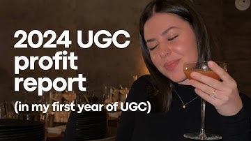 How Much Money I Made As A UGC Creator in 2024 (My First Year of Being A FT Content Creator)