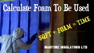 Mastering SPRAY FOAM Estimating Amounts With Easy Calculations