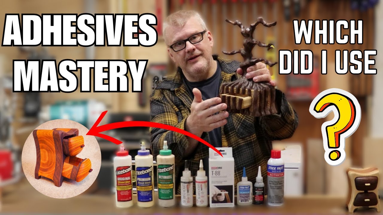 Woodworking Adhesive Mastery: Titebond vs CA Glue vs Epoxy - YouTube