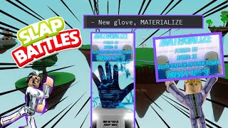 *REVEALED...🌊* How To REALLY Get MATERIALIZE Glove + Orb Of Honor BADGE In SLAP BATTLES! 🧤[ROBLOX]