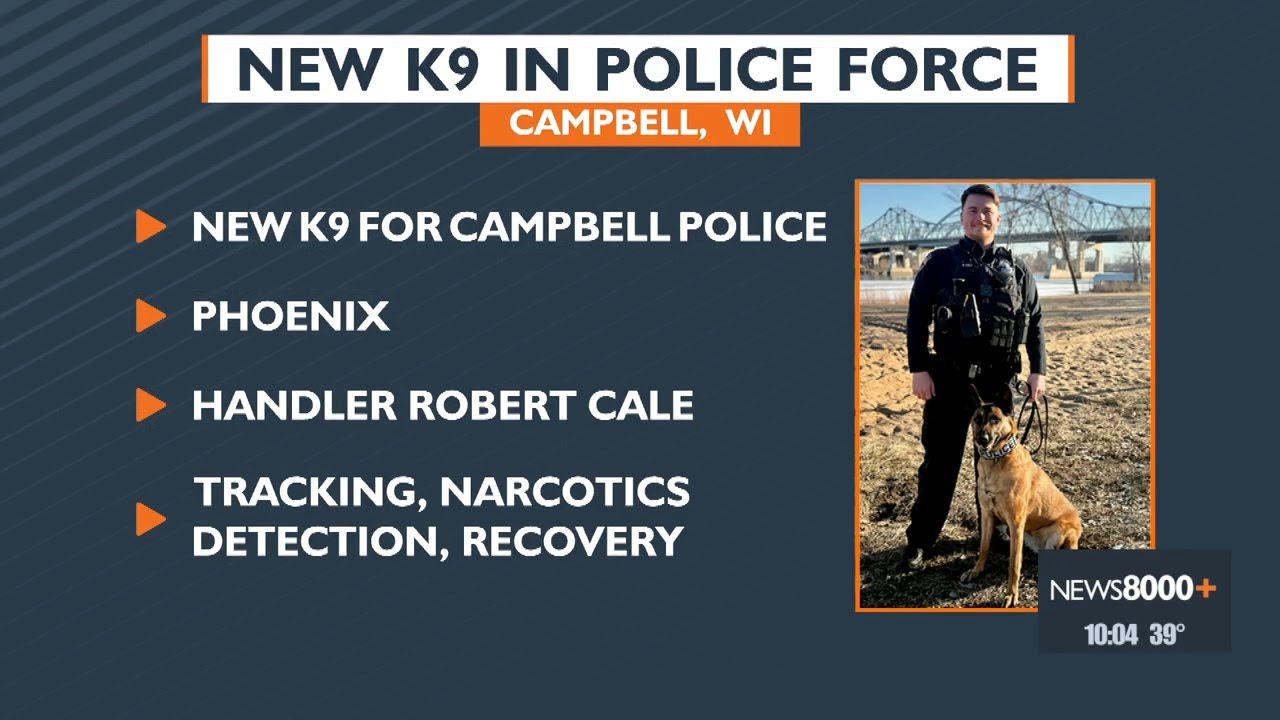 New K9 in Campbell police force