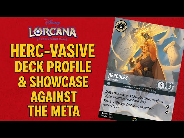 lorcana hercules cards The Return Of Hercules (Enchanted)