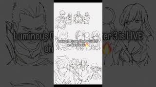 When the cursed relic strikes… Seraphina’s Lumina Crystal answers 💎 #LuminousOdyssee