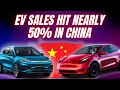 Electric car sales in china break records in may with tesla still in first place