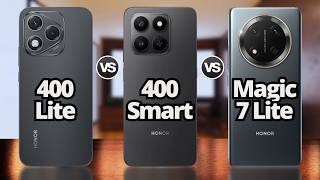 Honor 400 Smart vs Honor 400 Lite vs Honor Magic 7 Lite: Which one stands out?