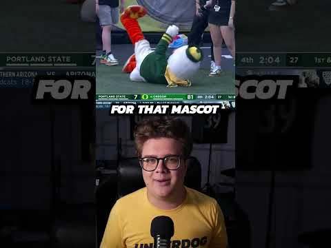 Oregon's Mascot Did