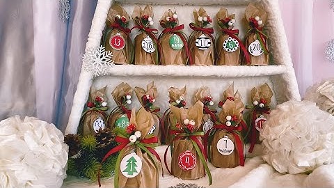 DIY budget advent calendar