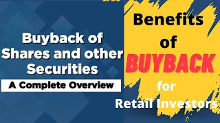 What is Share Buyback ? | How to Apply for Buyback? | Buyback kya hota hai? | Benefits of Buyback