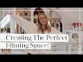 CREATING THE PERFECT FILMING SET UP IN MY DRESSING ROOM  // Fashion Mumblr
