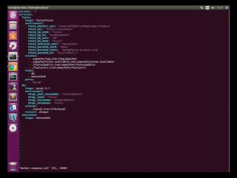Fusio Docker installation