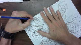 Linear perspective time lapse (part 3)