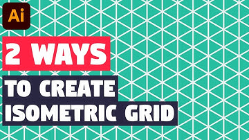 Isometric grid | Illustrator CC tutorial (2 EASY WAYS!)