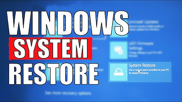 HOW TO RESTORE WINDOWS 10 TO EARLIER DATE