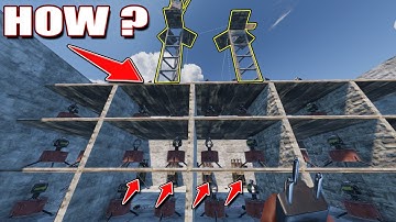 How to set up 30+ AUTO TURRETS in Rust Console Electricity Tutorial