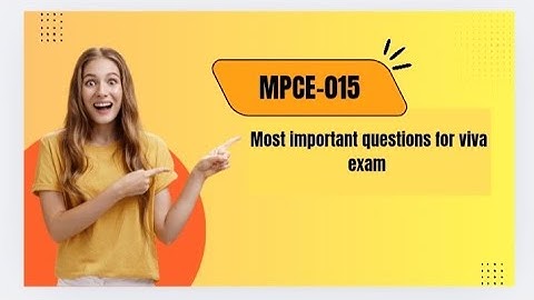 Internship viva expected questions | MPCE-015/025/035 | #ignou #mapc #internship #viva #question ...