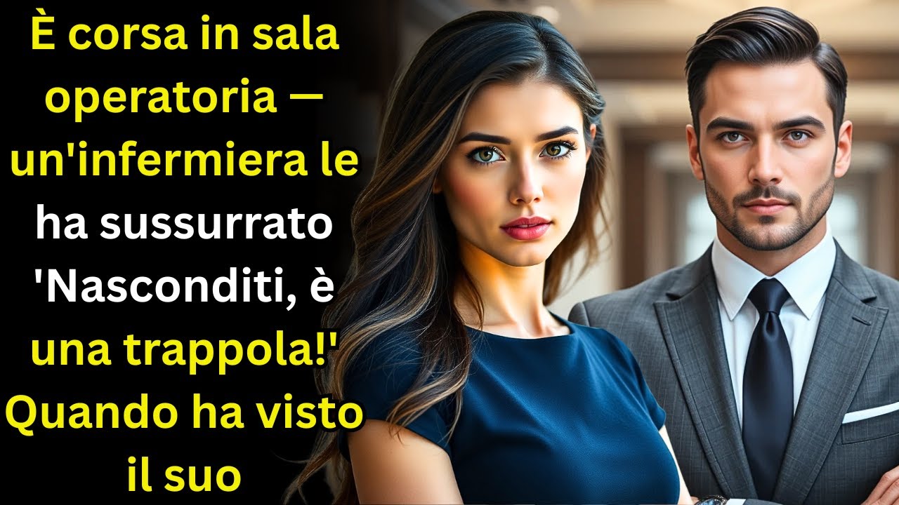 Corse in sala operatoria — un'infermiera sussurrò 'Nasconditi, è una trappola!' vedendo il miliardar