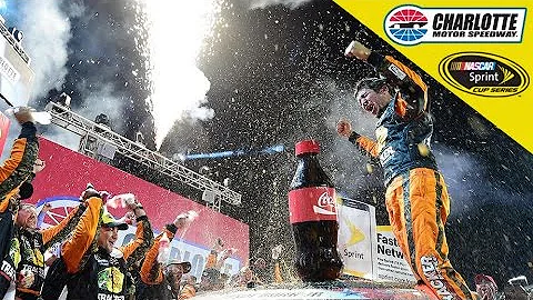 Truex, girlfriend shed tears of joy after huge win.