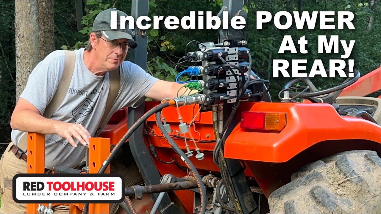 Add 4 Valve Rear Hydraulics From Summit Hydraulics to My Kioti Dk35