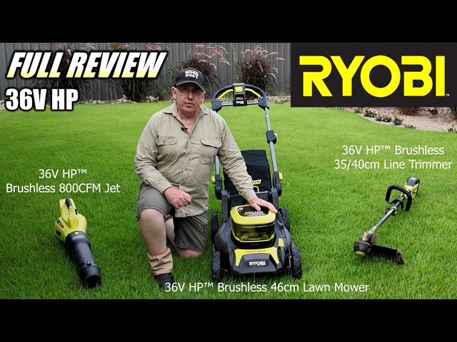 Ryobi 36V Blower Mower Trimmer 2026 Models Reviewed - YouTube