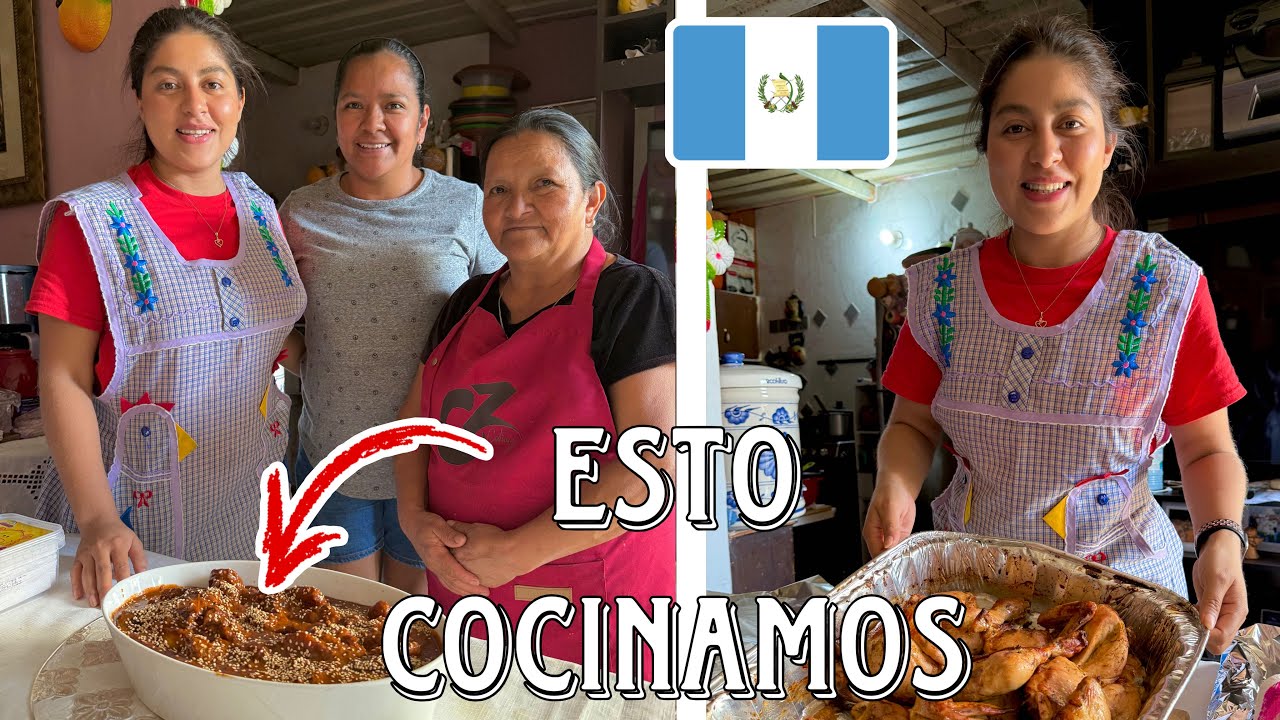 COCINANDO RICO CON MAMA LUCHA EN GUATEMALA 🇬🇹 | 4K | Celinaz