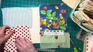 Let’s Make a Fabric Strawberry Journal Cover!