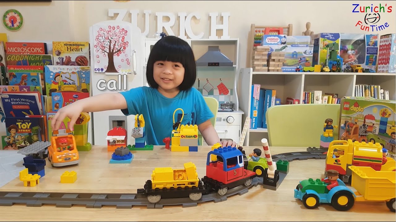 Lego Duplo Tow Truck (10814) build, playtime, and funtime