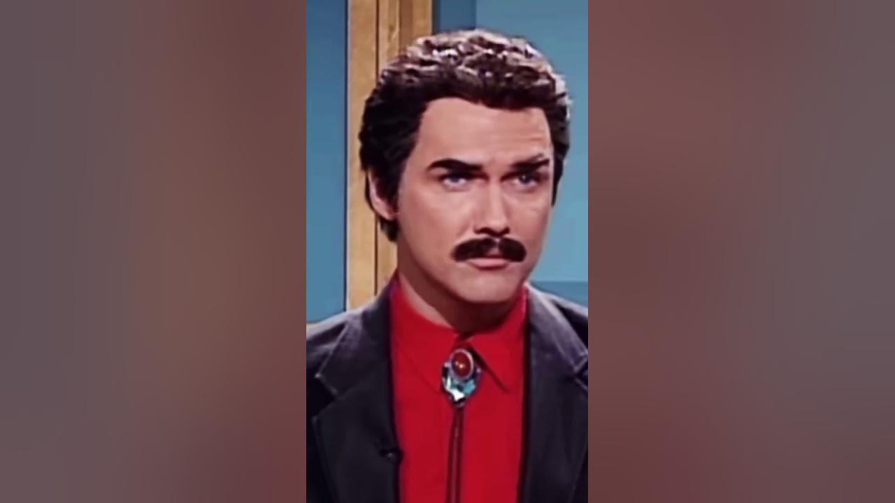 SNL Jeopardy. Norm Macdonald as Burt Reynolds/ YouTube