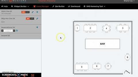 Digital Diner Video Tip of the Day:  Turning on the Seating Chart