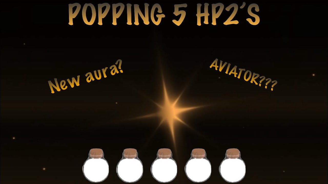 POPPING 5 HP2’S IN SOLS RNG | ROBLOX SOL’S RNG - YouTube