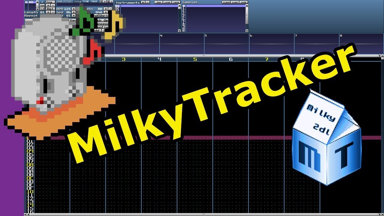 MilkyTracker: Cosmic 'Wegian Mamas (22 voces)