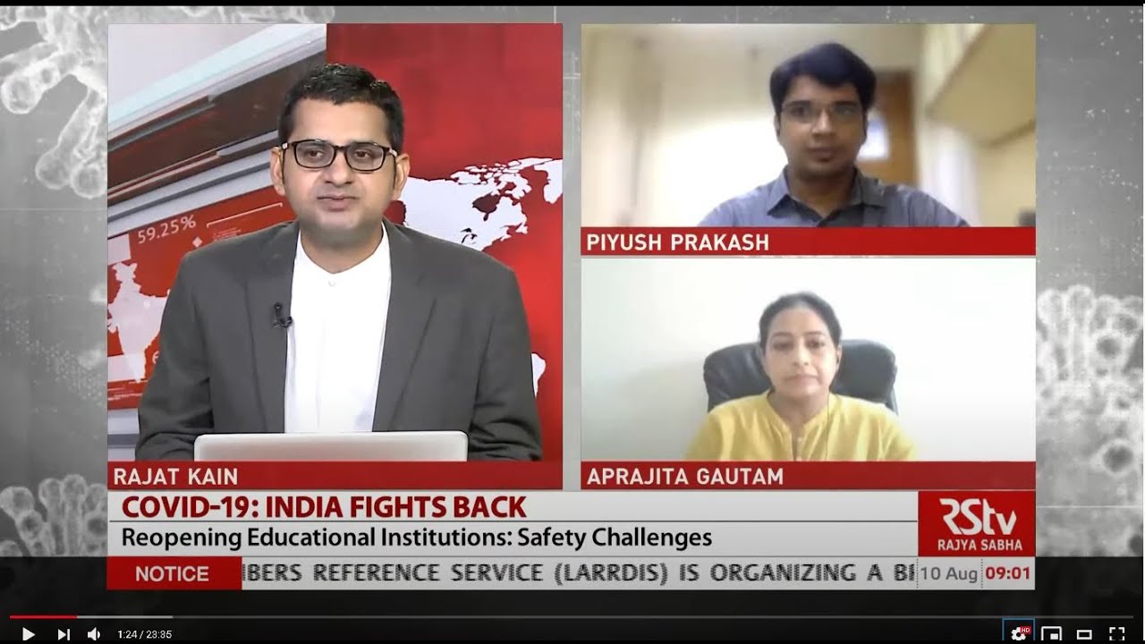 India Fights Back - Reopening Educational Institutions: Safety Challenges