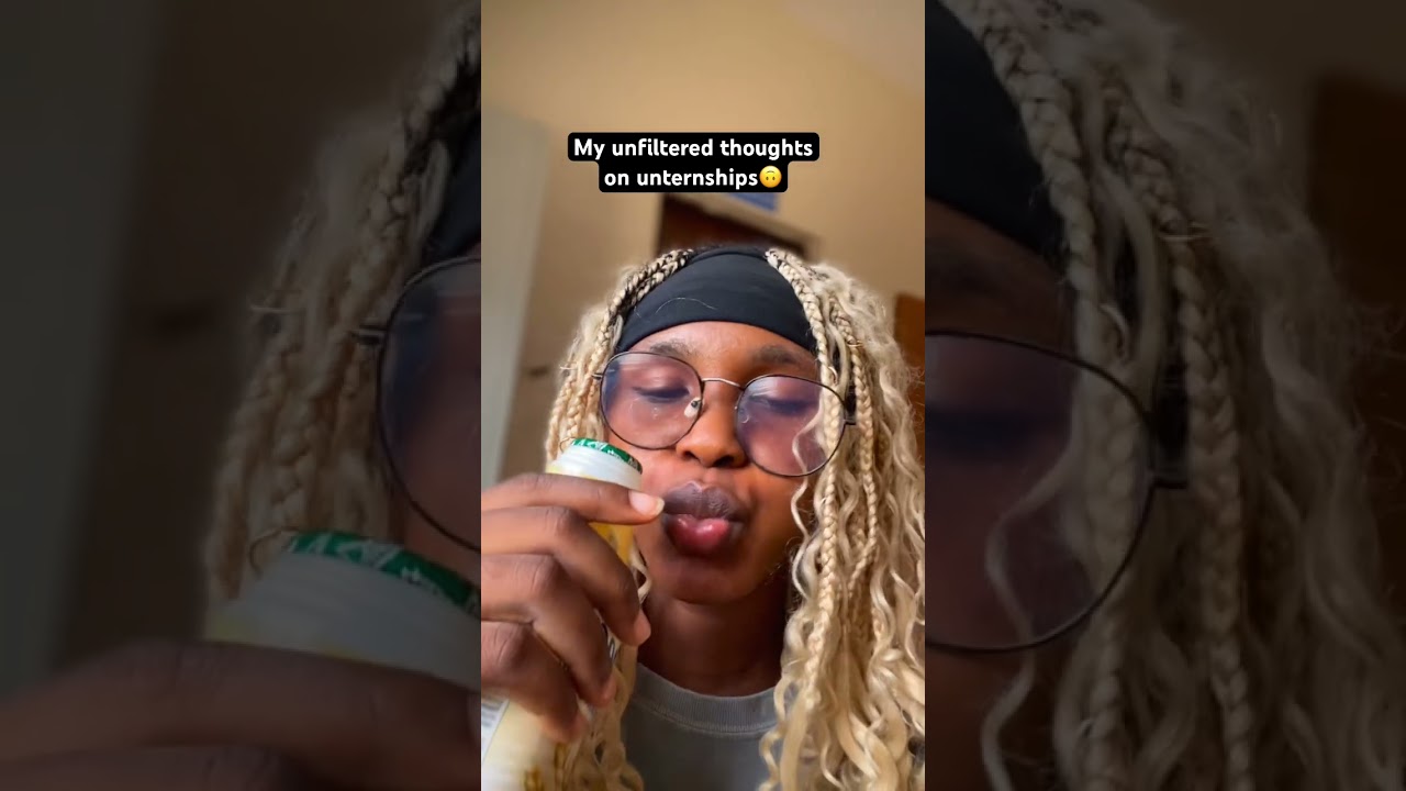 Unfiltered thoughts on student internships 