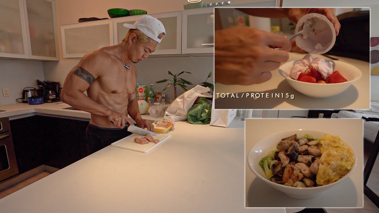 太らない筋肥大フル食 /１日のタンパク摂取量も公開【永久保存版】