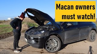 The Porsche Macan Has A Huge Problem Common Fault With Big Issues