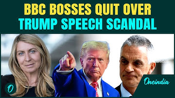 BBC Bosses KNEEL Before Trump | QUIT as Trump BLASTS BBC over Speech Edit by ‘Very Dishonest People’