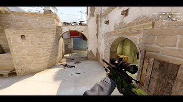 CS:GO ACE with AWP de_mirage highlight