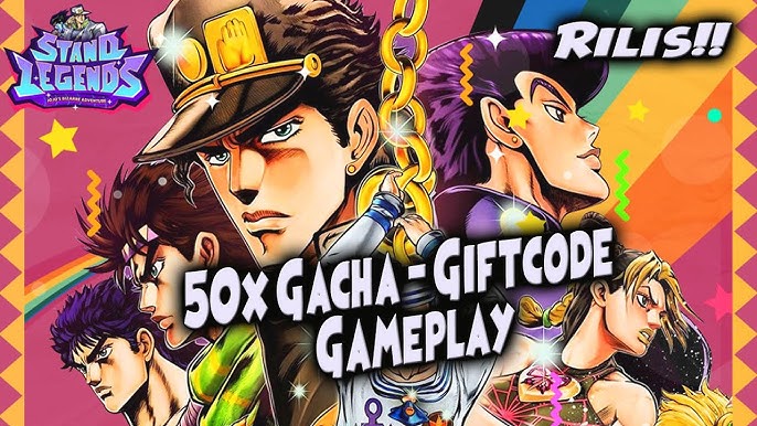 STAND LEGENDS ALL GIFTCODE & GAMEPLAY - JoJo's Bizarre - android/ios 