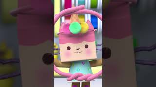 DIY Ice Cream Cone Hat! 🍦 Gabby’s Dollhouse #shorts | GABBY'S DOLLHOUSE